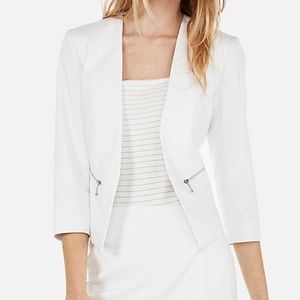 Express Zip Pocket Cutaway Blazer